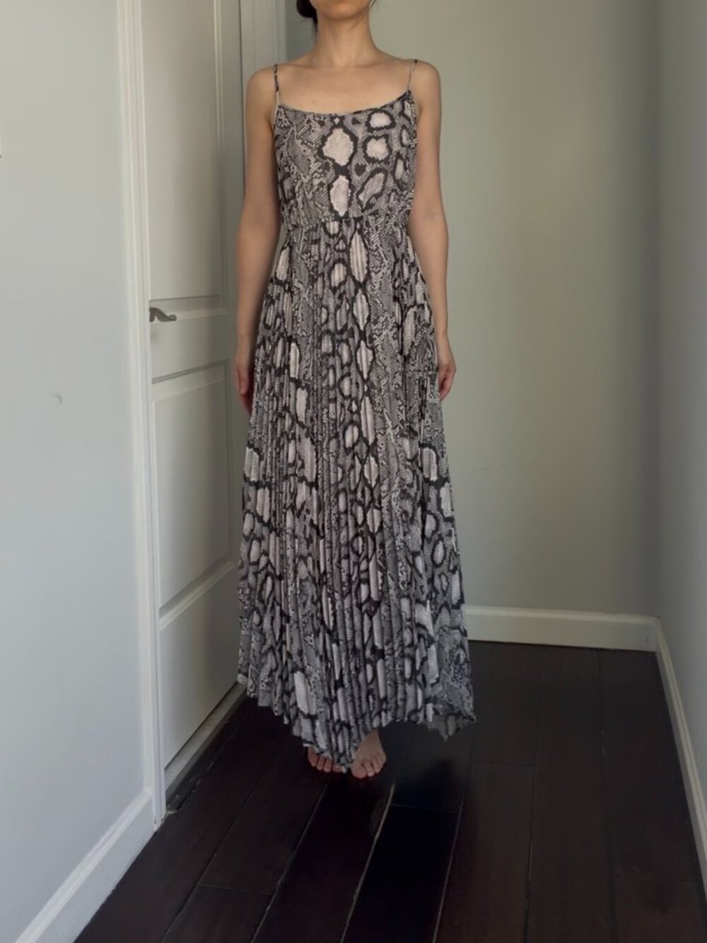AllSaints Snake Print Dress